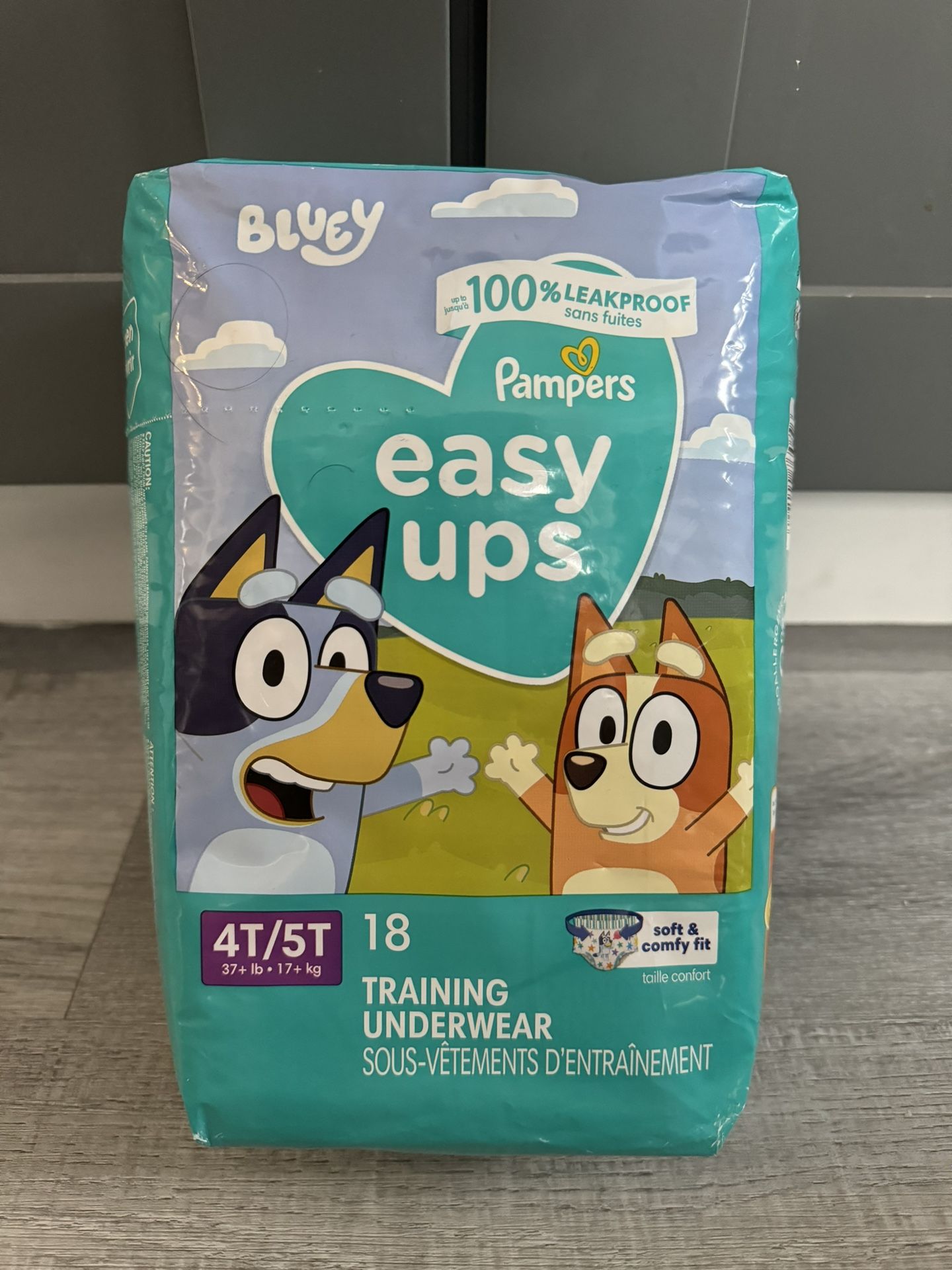 Pampers Easy Ups Size 4T-5T (18 Count)