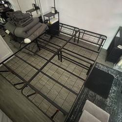 Foldable Metal Full Bed Frame