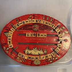 Vintage 1940 Cressco Educational Board