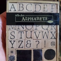 New Letter Stamp Set