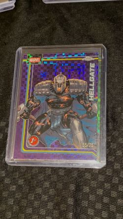 2026 Topps Chrome Marvel Comics Hellgate #124 Purple X-Factor 55/75