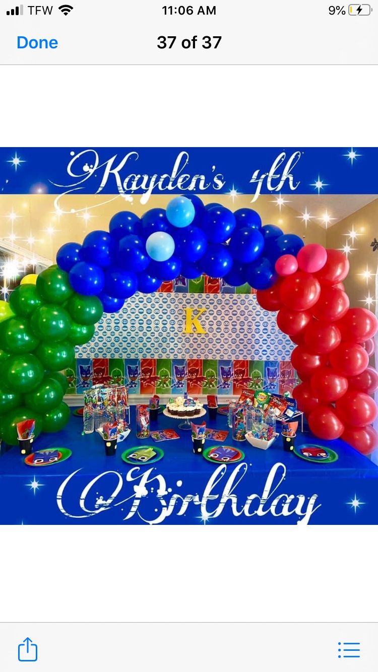 Balloon decor and party planning