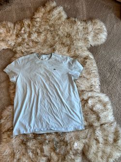 Pale blue Lacoste shirt
