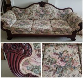 VTG Victorian Empire Style Sofa