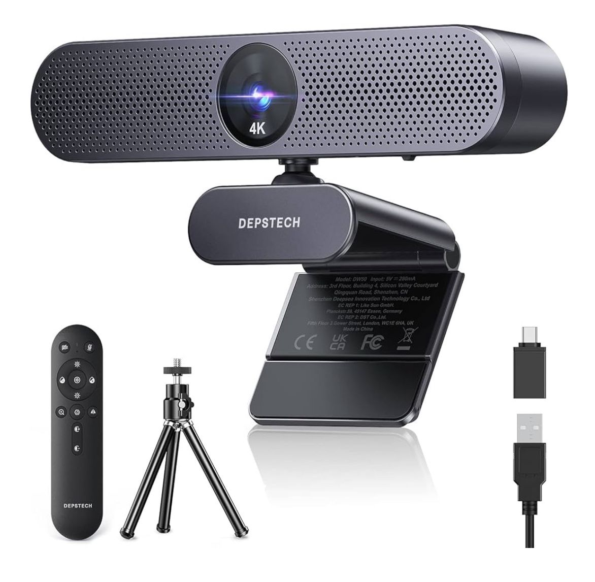 Webcam DEPSTECH 4K AF UHD