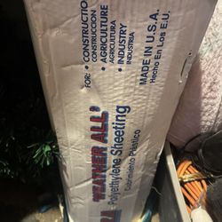 Weather All Polyethylene Sheeting 