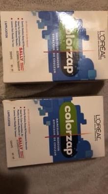 Color Zap hair color removal