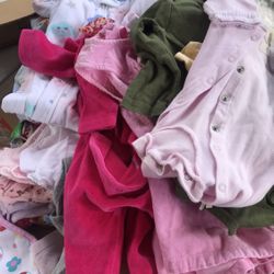 Ropa De Niña De 0-2 Años Diferentes Piezas