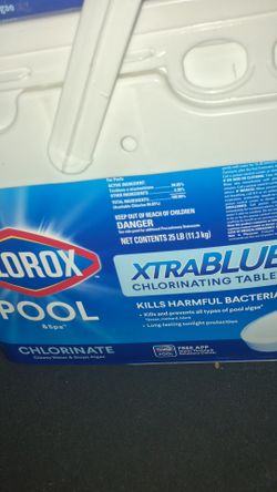 25 Pound Chlorine Tabs 