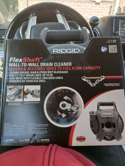 RIDGID FlexShaft K9-12 Wall-to-Wall Drain Cleaner