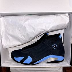 Brand New Jordan 14 Retro “Black University Blue” (2026) Men’s Size 11, 13, 14 and 15