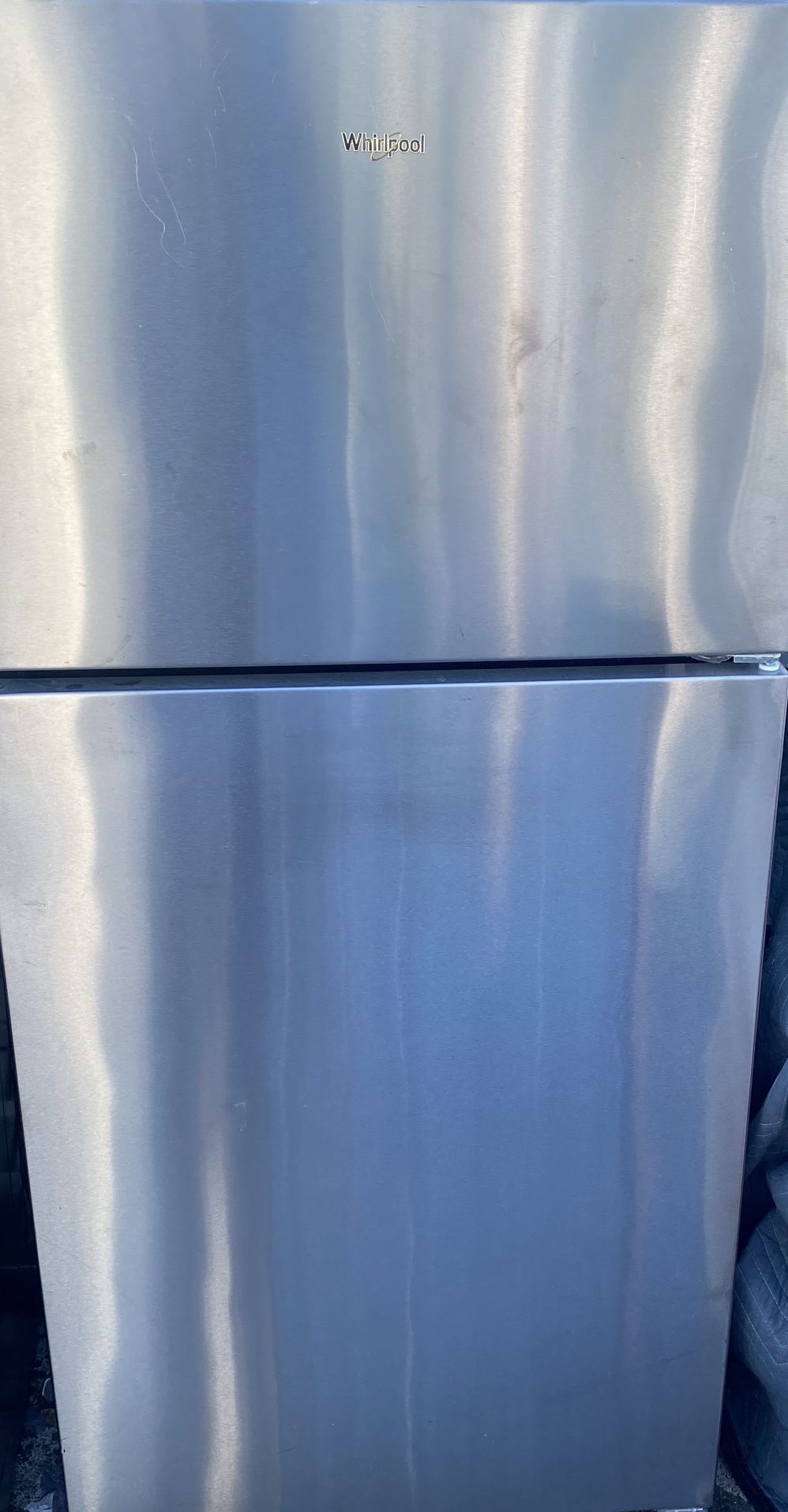 Whirlpool Stainless Fridge And Whirlpool Oven