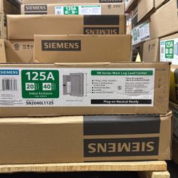 Siemens SN2040L1125 Main Lug Load Center
