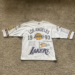 Lakers 80’s Vintage Shirt Size XL
