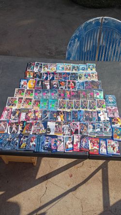 Large Lot of Mixed Sports Trading Cards