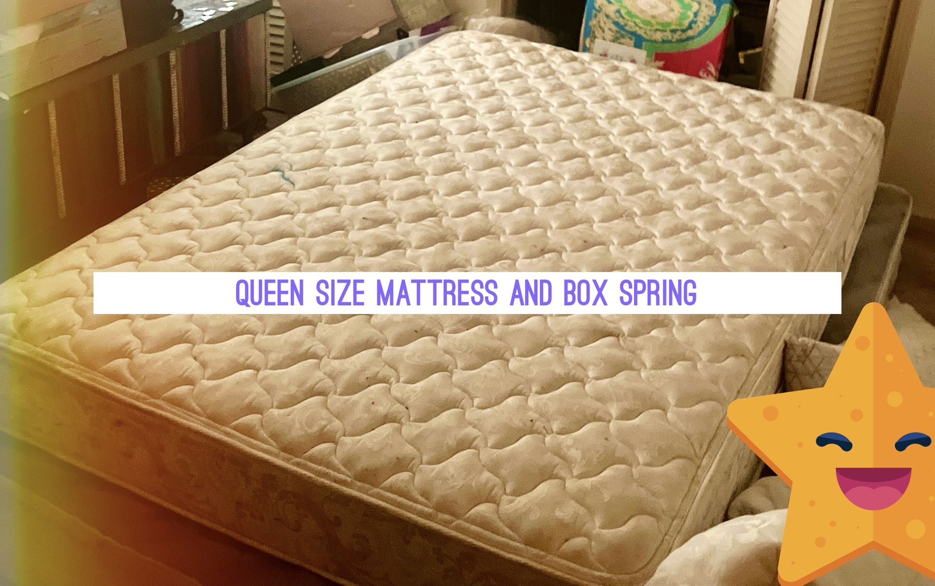 Moving sale must go. I have two available mattress and boxspring.
