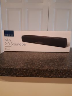 Brand New Insignia 2.0 Mini SOUNDBAR 