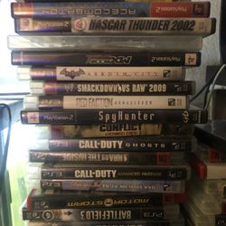 PS3 Games Mainly Few PS2 Games 