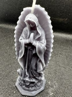 Virgin De Guadalupe Candle