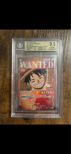 One Piece Card Luffy ST01-012 BGS 9.5