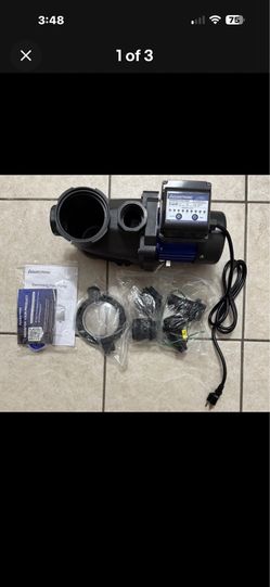 AQUASTRONG 3/4 HP Above Ground Pool Pump 4332 GPH High-Flow Circulation System