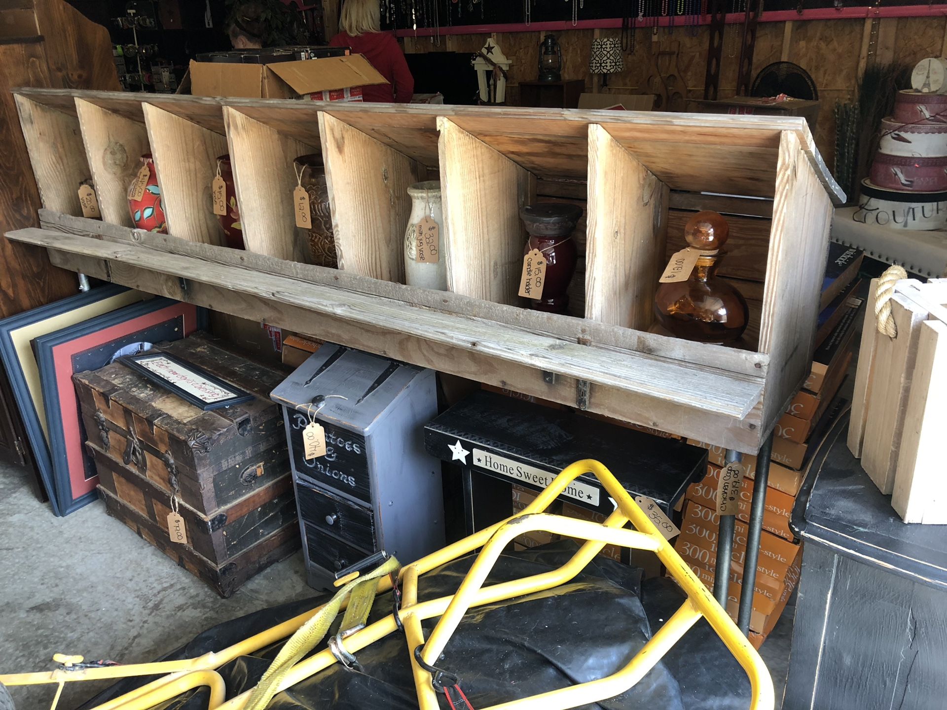 Repurposed chicken coop
