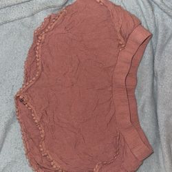 Dusty Pink Casual Shorts