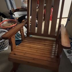 Brand New Beautiful Wooden Rocking Chair 
