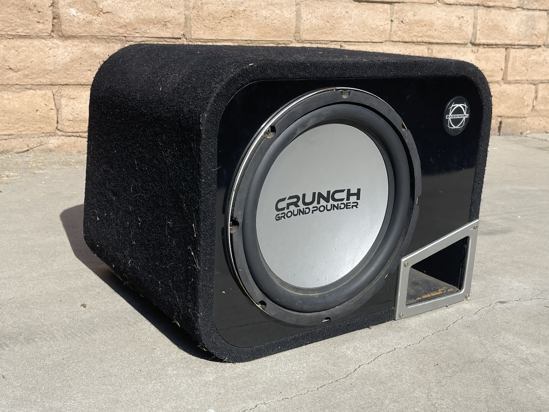 CRUNCH 12" Subwoofer With BOX