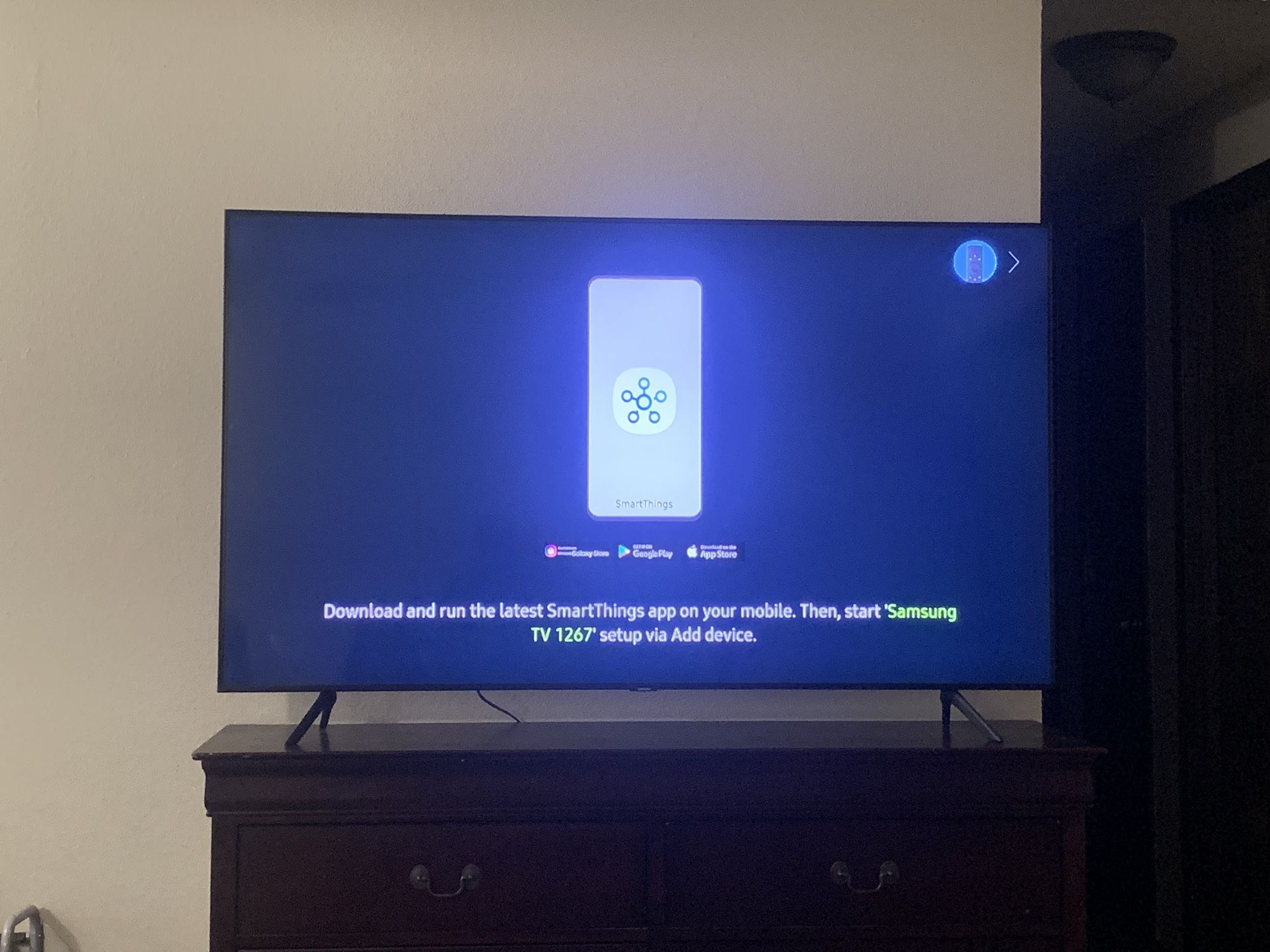 65” Samsung Smart TV w/ Remote
