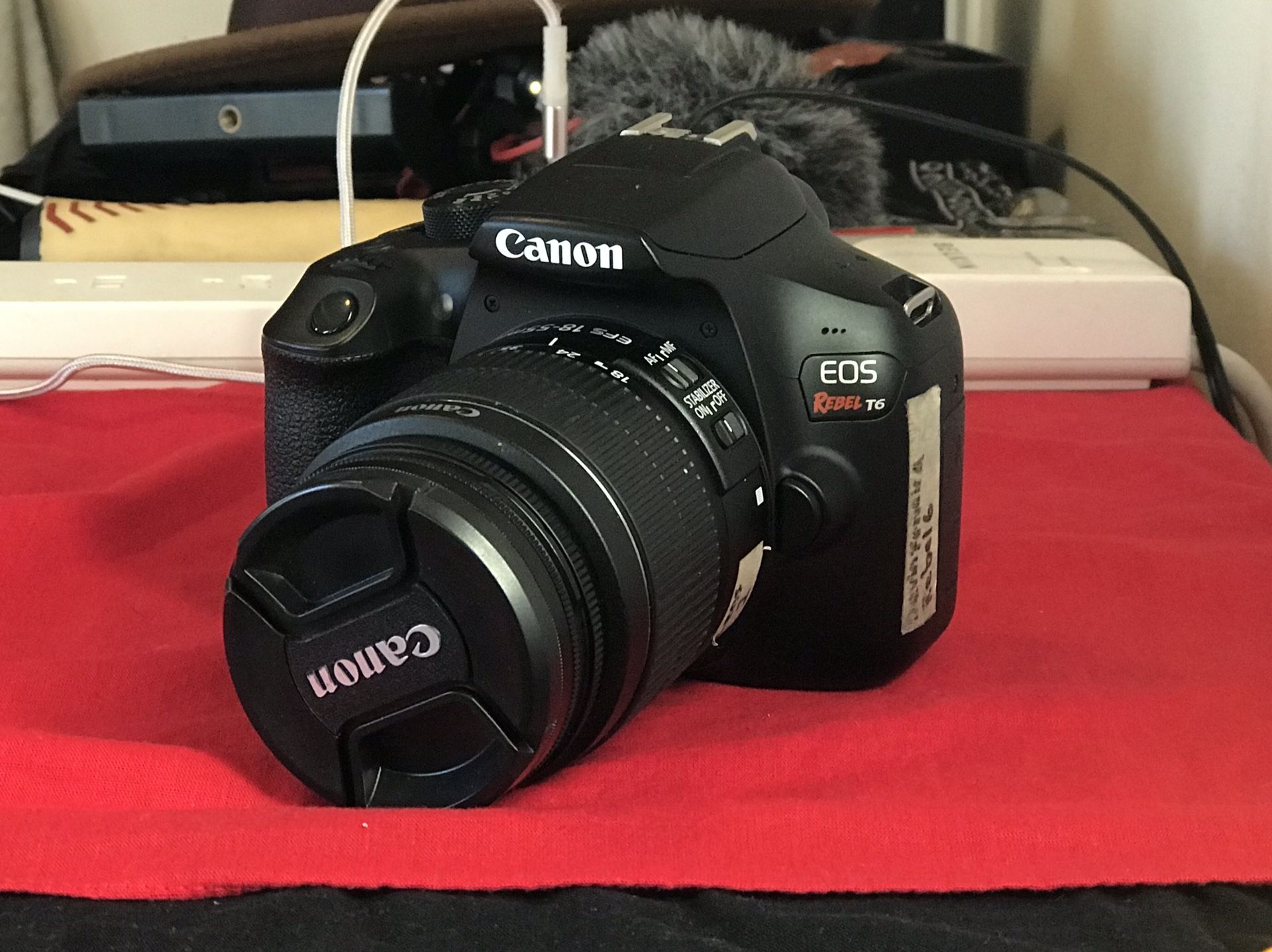 Canon T6 DSLR Camera