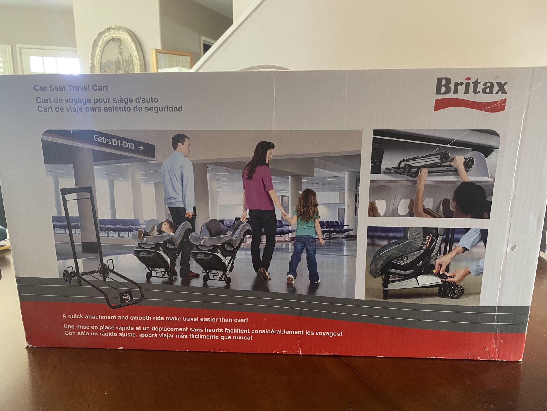 Car Seat Travel Cart