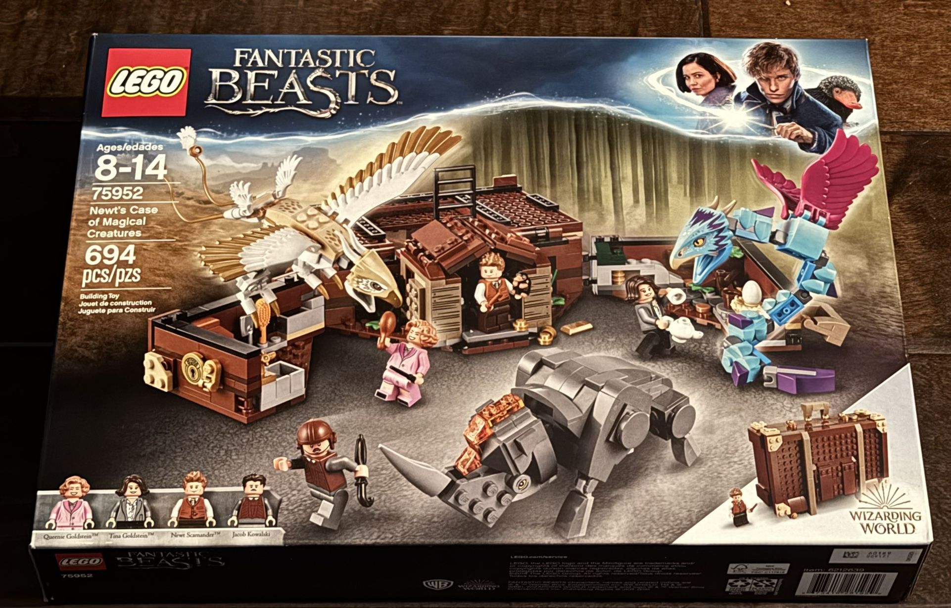 LEGO Harry Potter Newt's Case of Magical Creatures 75952