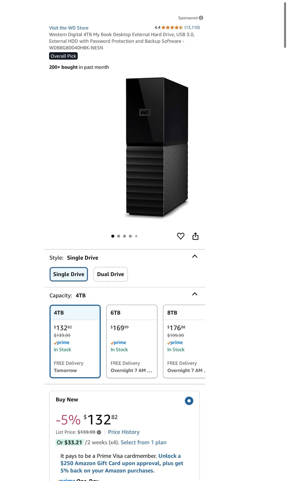 WD MyBook External Drive