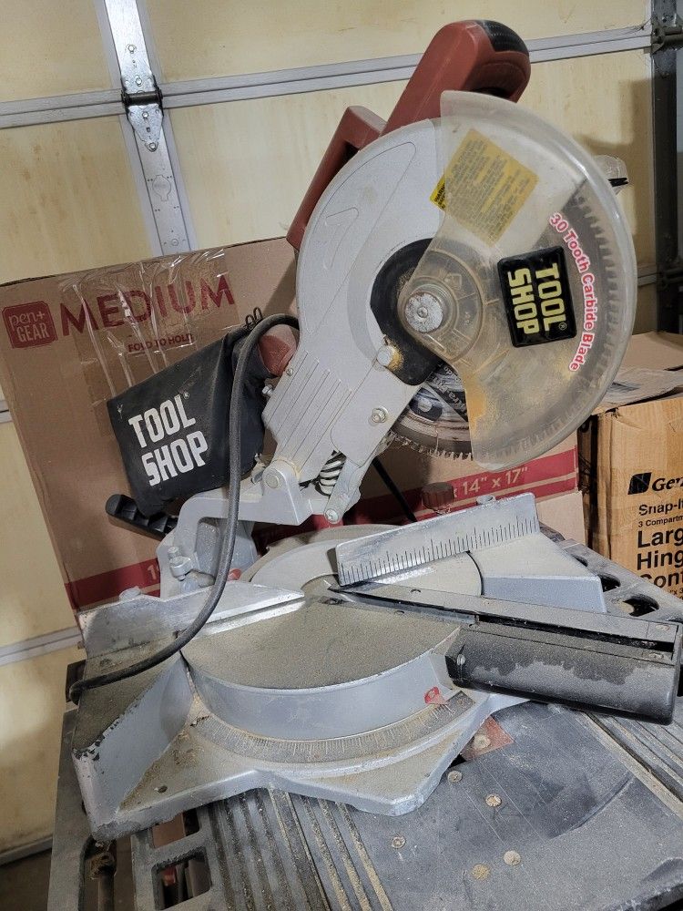Table Saw and Miter Saw