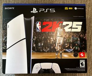 NEW SEALED PS5 Slim Digital 1TB NBA 2K25 Bundle