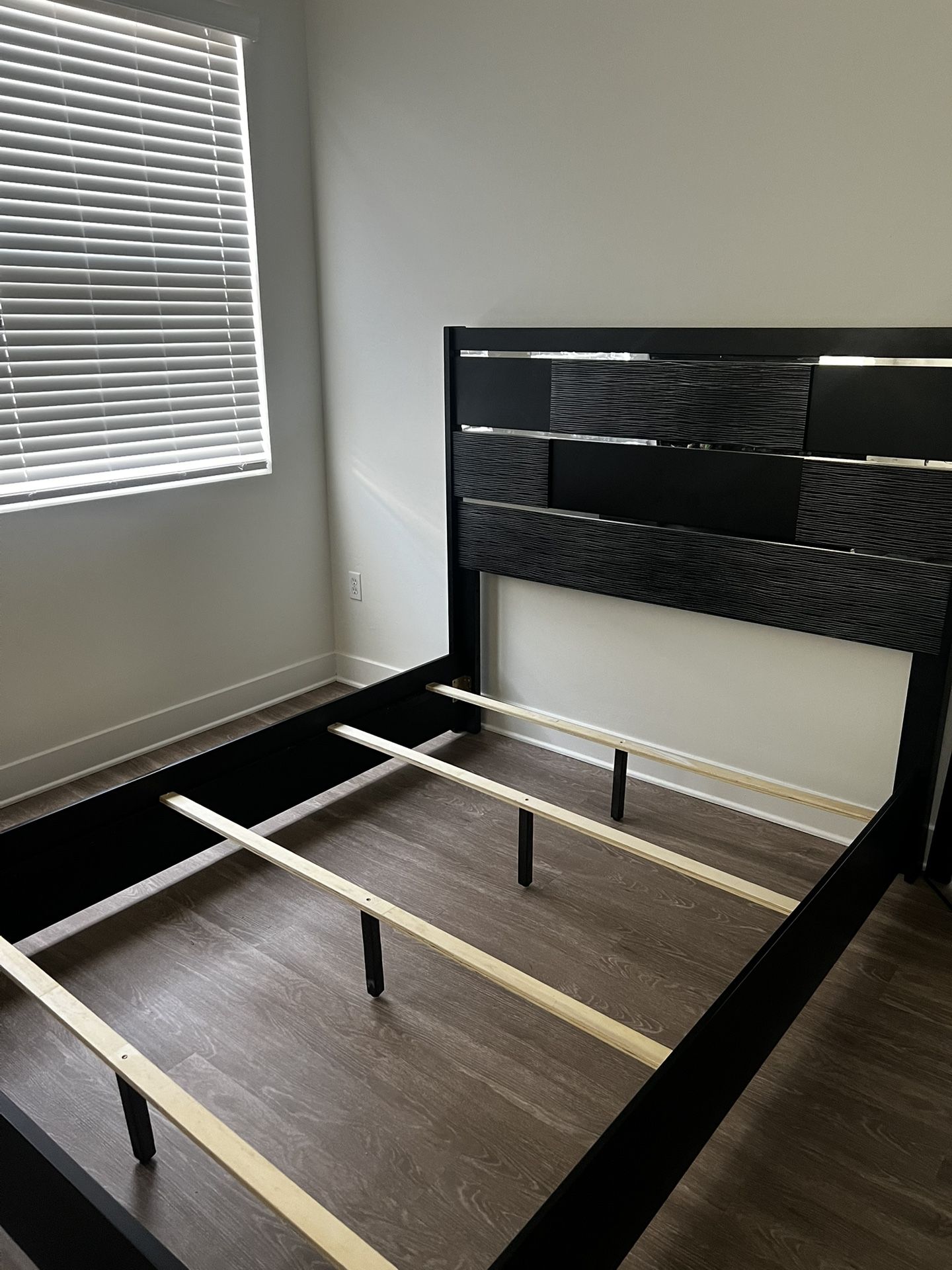 Bed Frame And Nightstand
