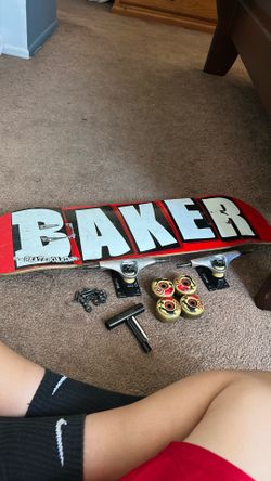 Baker board/core trucks/tgm wheels/spite fire t tool