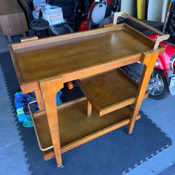 Mid Century Bar Cart