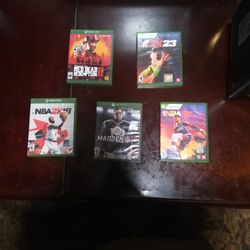 5 Xbox One Games.