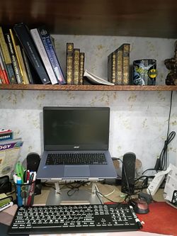 Big Armoire turned workspace