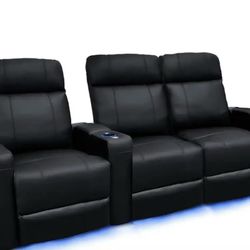 Reclining Theatre Chairs With Cupholder 