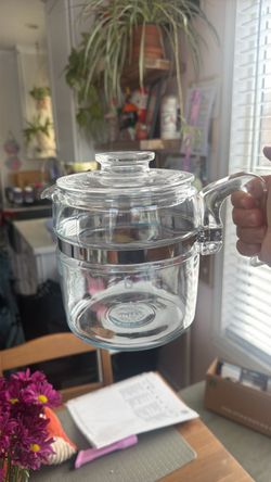 Pyrex stove top percolator