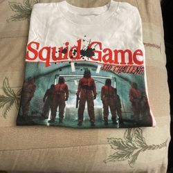 Market Netflix ‘Squid Game’ White T-Shirt Size Medium