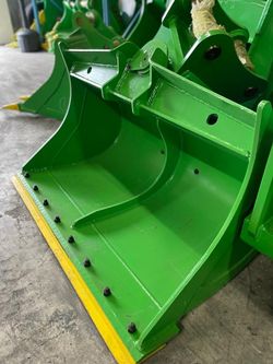 Tilt Bucket 48" inches Bolts on Edge Dual Hydraulic Cylinder for Mini Excavator Caterpillar 307, 307D, 307E2, 308, 308D, 308E, 308E2, 309
