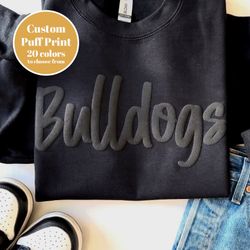 Custom team name sweatshirt, Custom team name T-Shirt, custom mascot sweatshirt, team spirit shirt