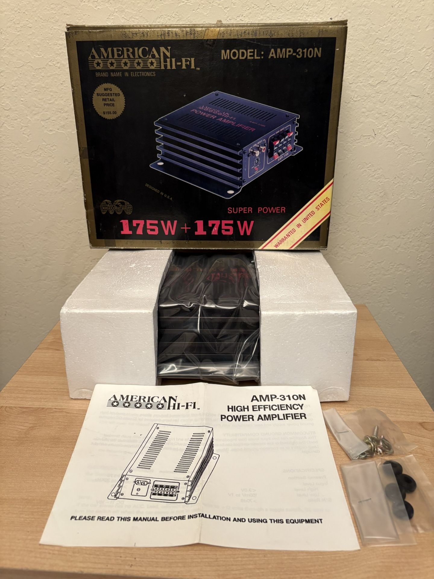 New American Hi-Fi Amplifier Model AMP-310N