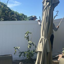 Vinyl PVC Fencing Cerca Valla 8ft*6ft