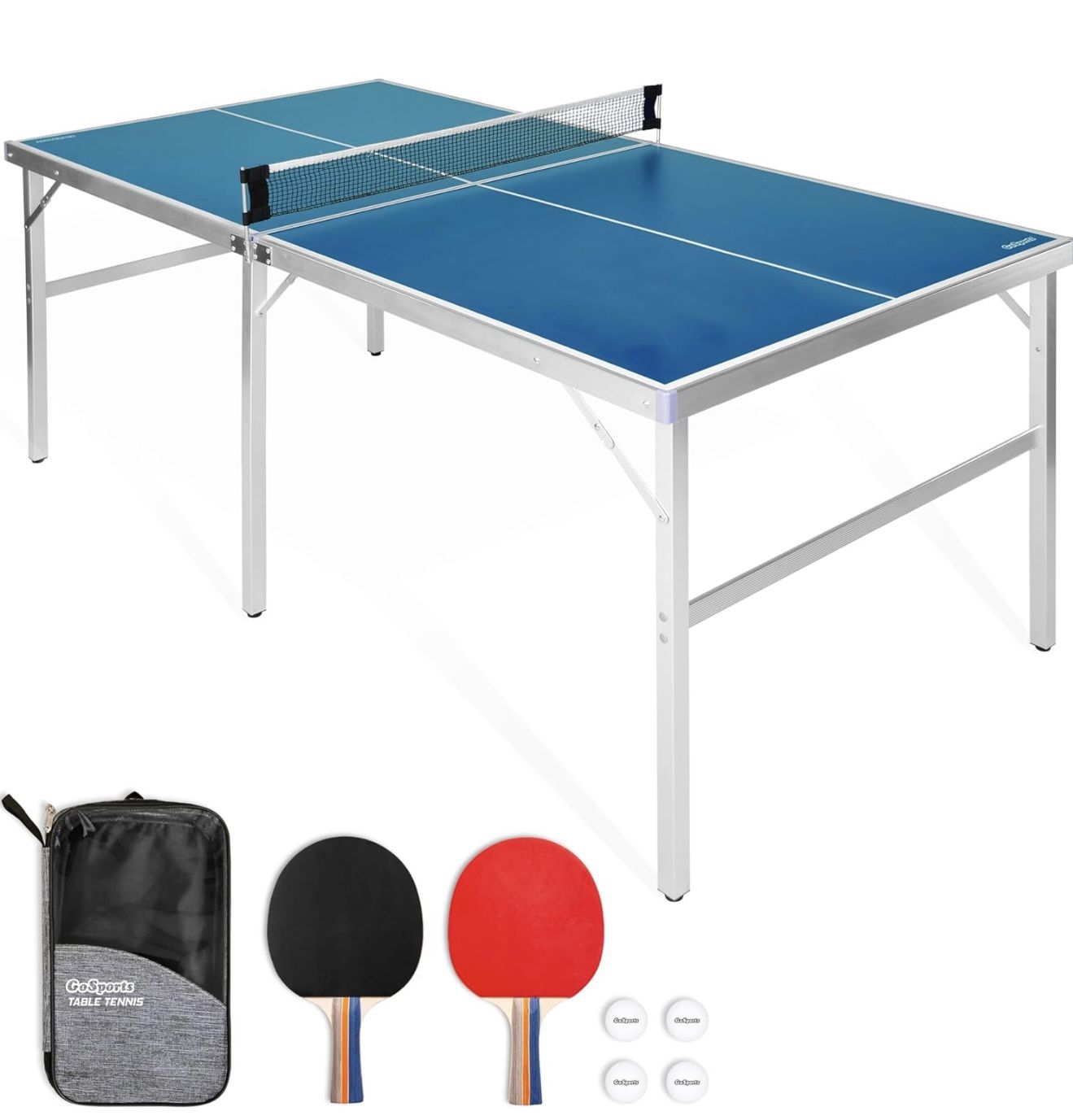 Foldable Table Tennis Game Set