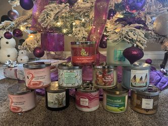 Bath & body Works candles